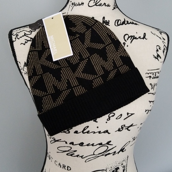 Michael Kors Accessories - Michael Kors MK signature Beanie